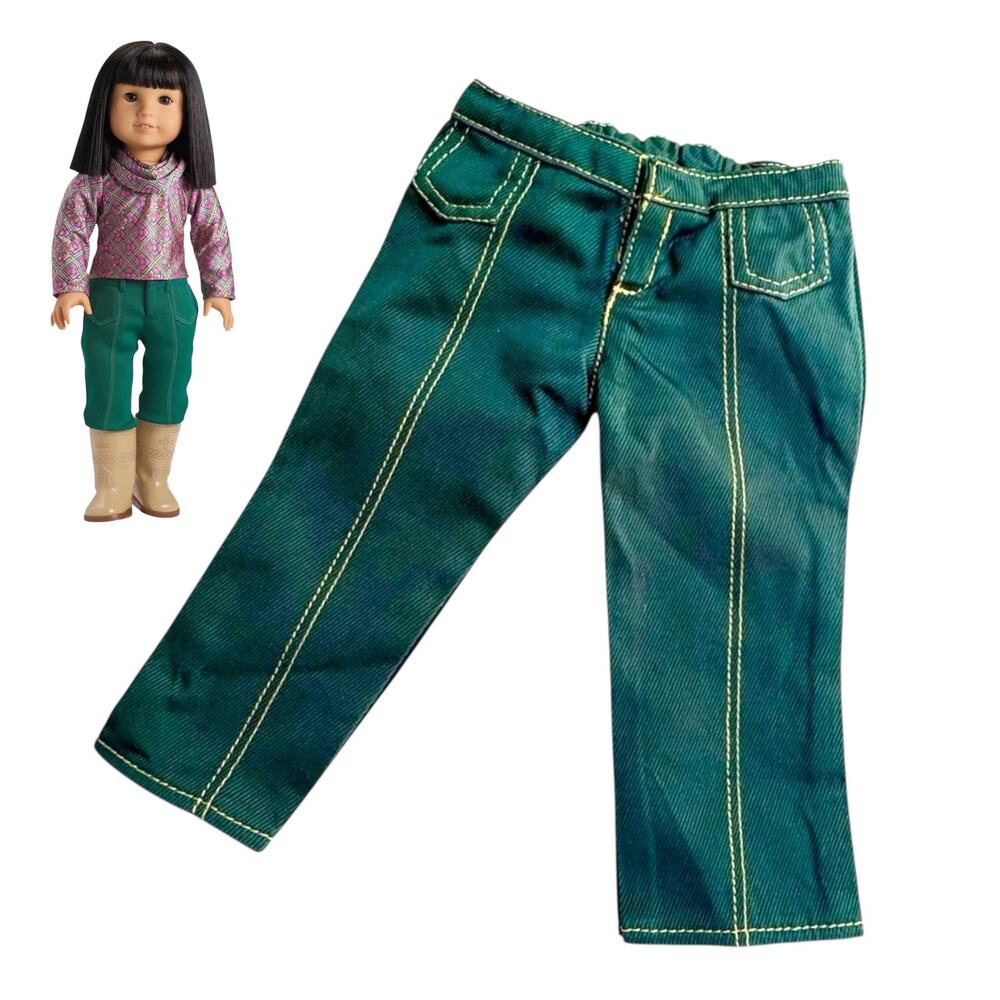 American Ivy Ling Meet Outfit Pants Green Twill Cotton Best Friend Doll Clothes